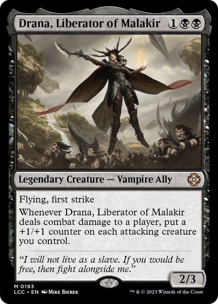 Drana, Liberator of Malakir [The Lost Caverns of Ixalan Commander] Magic: The Gathering