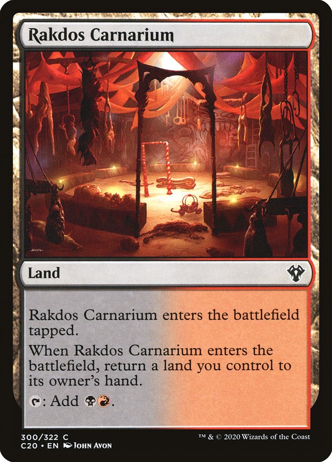 Rakdos Carnarium [Commander 2020] Magic: The Gathering