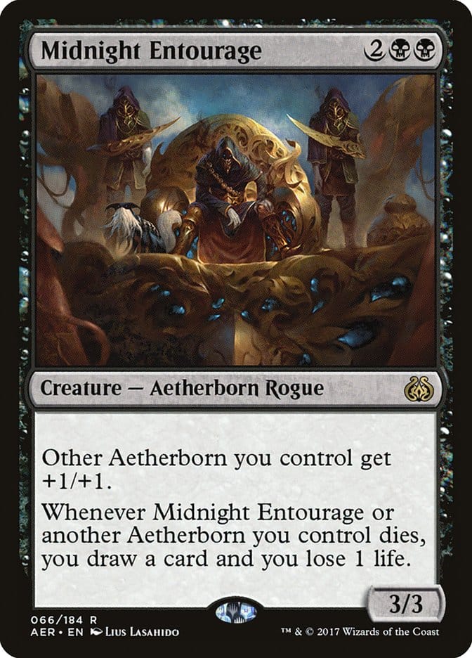 Midnight Entourage [Aether Revolt] Magic: The Gathering