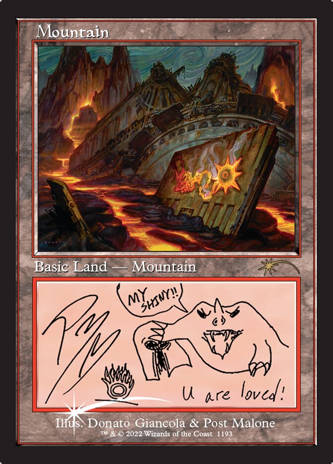 Mountain (1193) [Secret Lair Drop Series] Magic: The Gathering