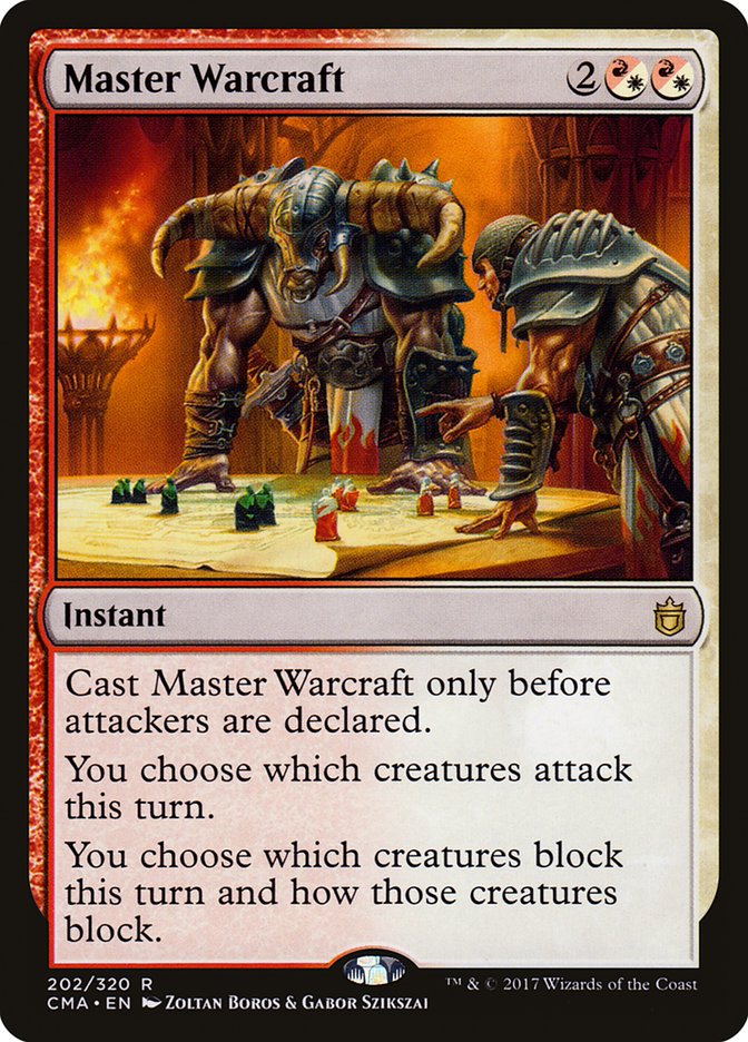 Master Warcraft [Commander Anthology] Magic: The Gathering