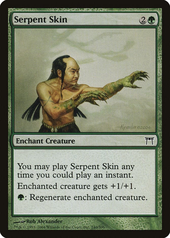 Serpent Skin [Champions of Kamigawa] Magic: The Gathering