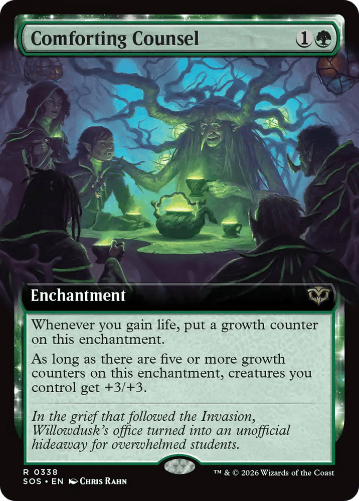Comforting Counsel (Extended Art) [Secrets of Strixhaven]