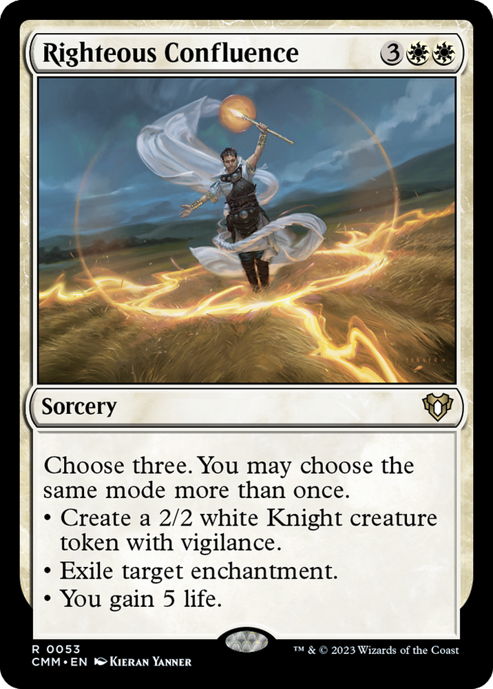 Righteous Confluence [Commander Masters] Magic: The Gathering