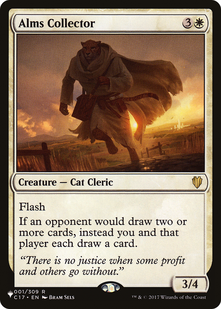 Alms Collector [The List] Magic: The Gathering