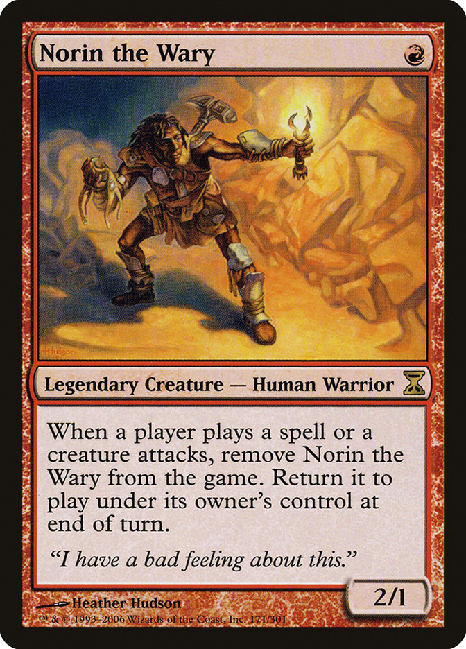 Norin the Wary [Time Spiral] Magic: The Gathering