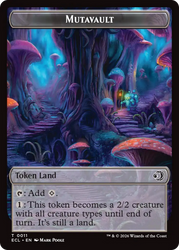 Elk // Mutavault Double-Sided Token [Lorwyn Eclipsed Tokens] Magic: The Gathering