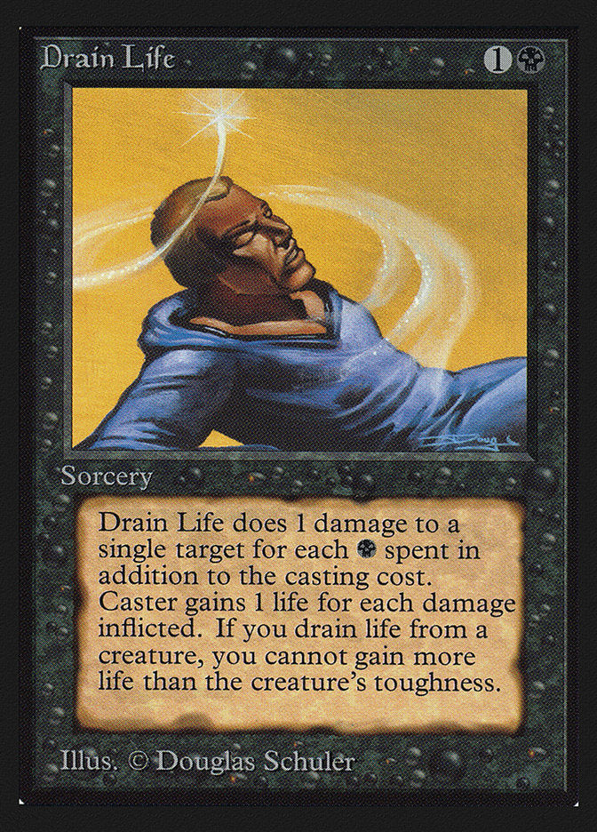Drain Life [International Collectors' Edition] Magic: The Gathering