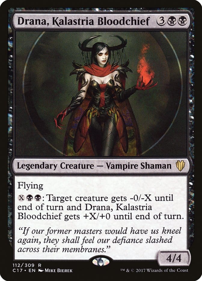Drana, Kalastria Bloodchief [Commander 2017] Magic: The Gathering