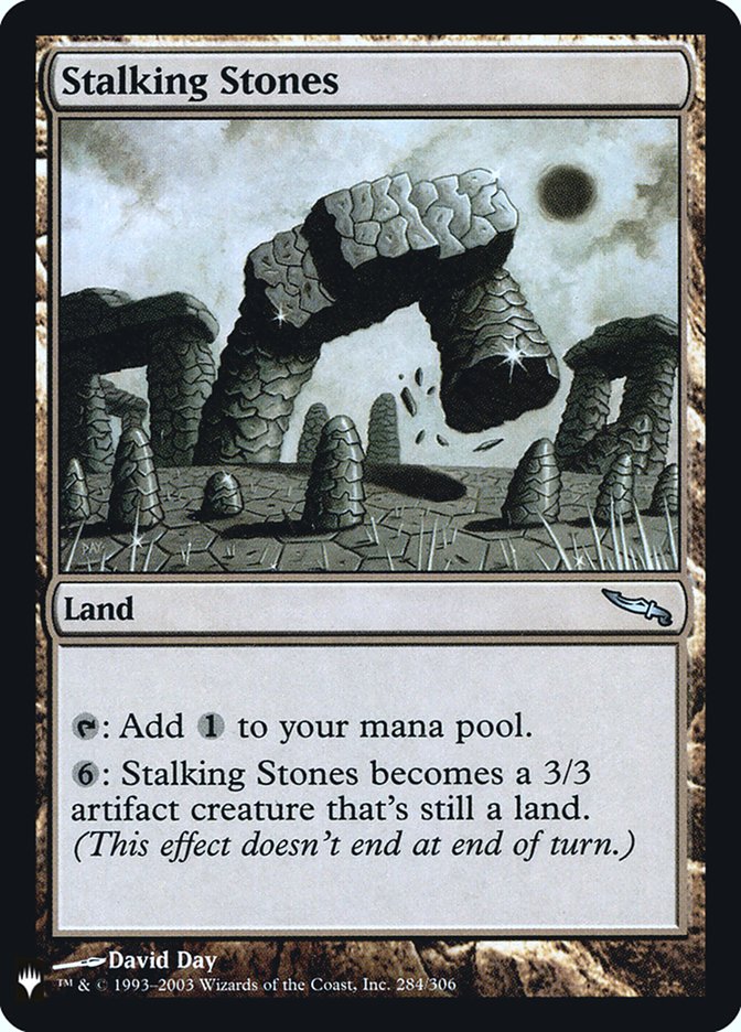 Stalking Stones [Mystery Booster] Magic: The Gathering