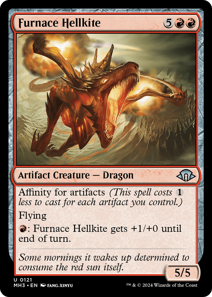 Furnace Hellkite [Modern Horizons 3] Magic: The Gathering