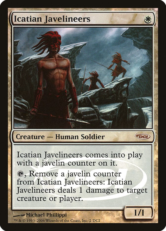 Icatian Javelineers [Gateway 2006] Magic: The Gathering