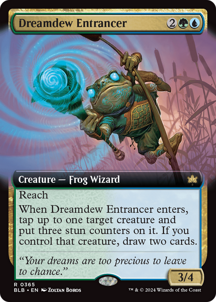 Dreamdew Entrancer (Extended Art) [Bloomburrow] Magic: The Gathering
