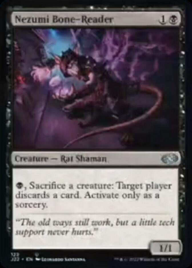 Nezumi Bone-Reader [Jumpstart 2022] Magic: The Gathering