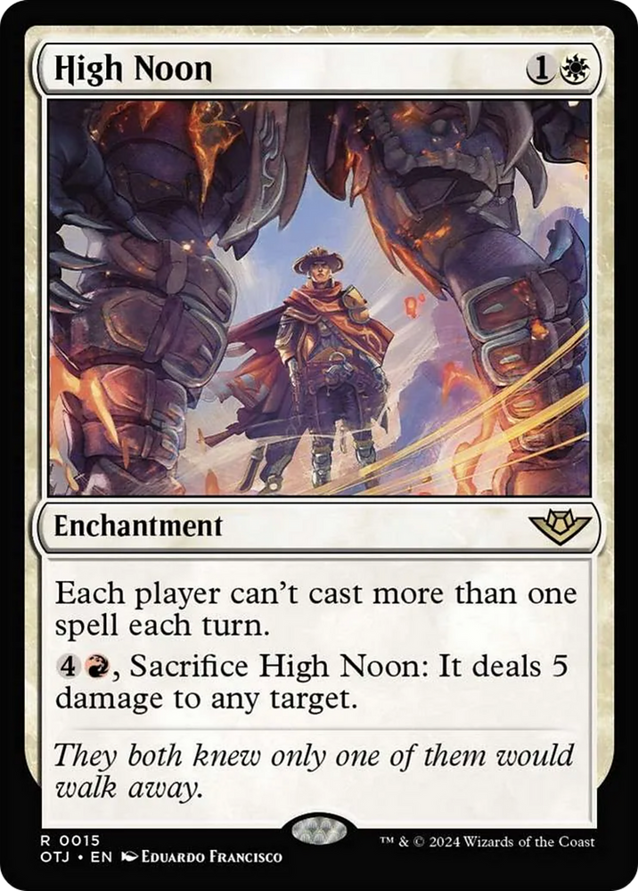 High Noon [Outlaws of Thunder Junction] Magic: The Gathering