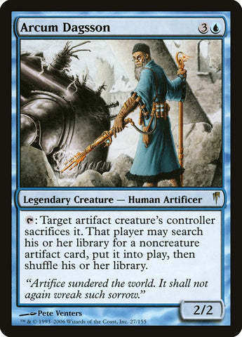 Arcum Dagsson [Coldsnap] Magic: The Gathering