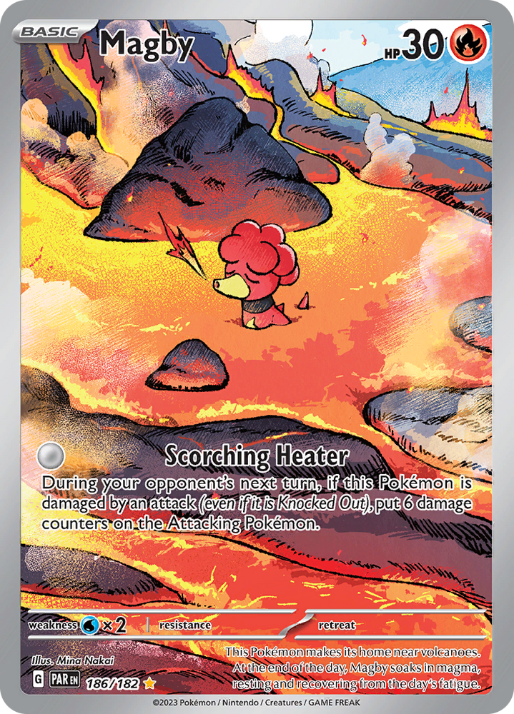 Magby (186/182) [Scarlet & Violet: Paradox Rift] Pokémon