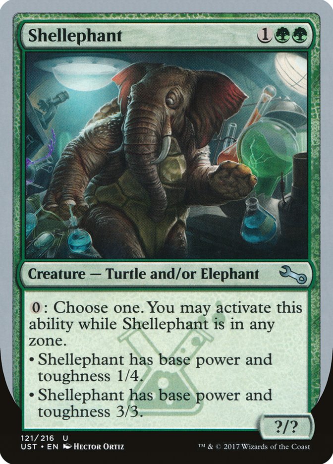 Shellephant [Unstable] Magic: The Gathering
