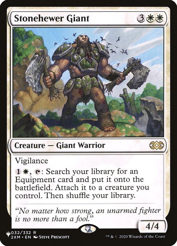 Stonehewer Giant [The List] Magic: The Gathering