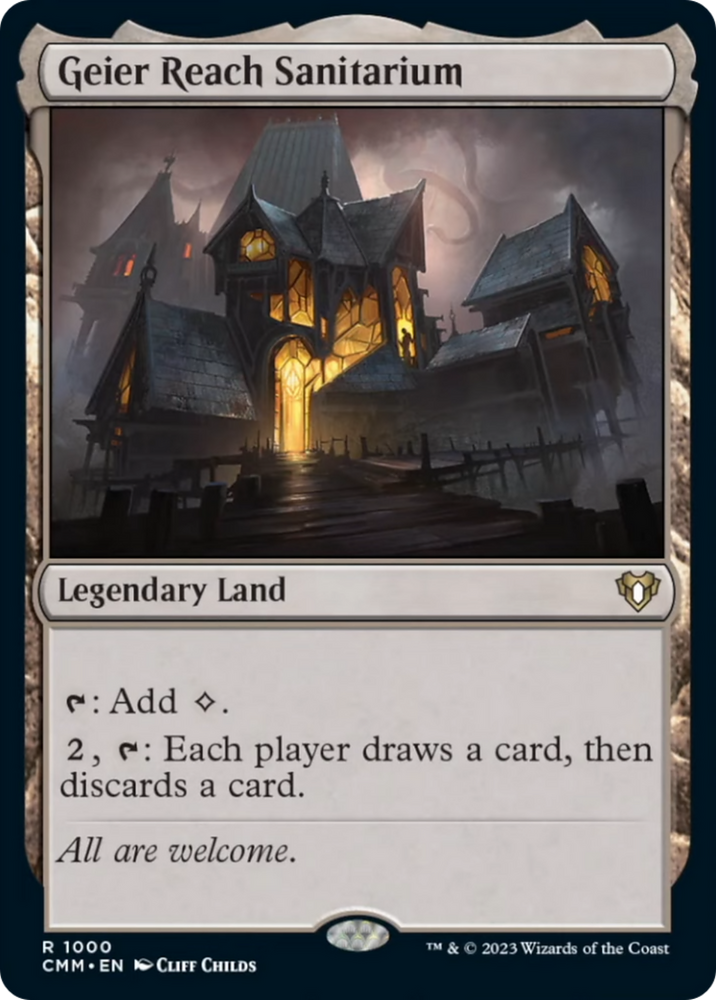 Geier Reach Sanitarium [Commander Masters] Magic: The Gathering