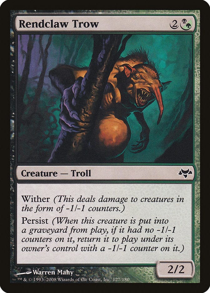 Rendclaw Trow [Eventide] Magic: The Gathering