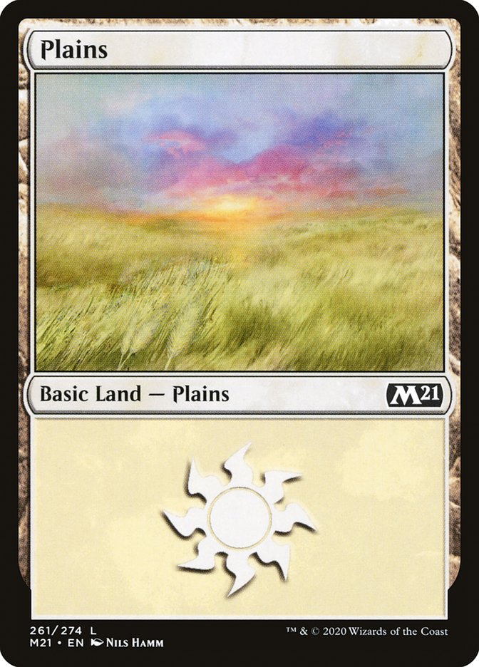 Plains (261) [Core Set 2021] Magic: The Gathering