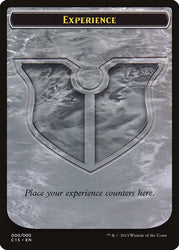 Experience // Experience Double-Sided Token [Commander 2015 Tokens] Magic: The Gathering