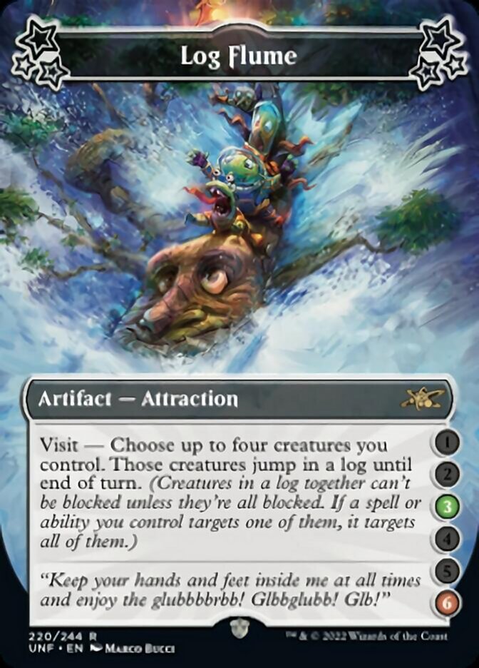 Log Flume (3-6) [Unfinity] Magic: The Gathering
