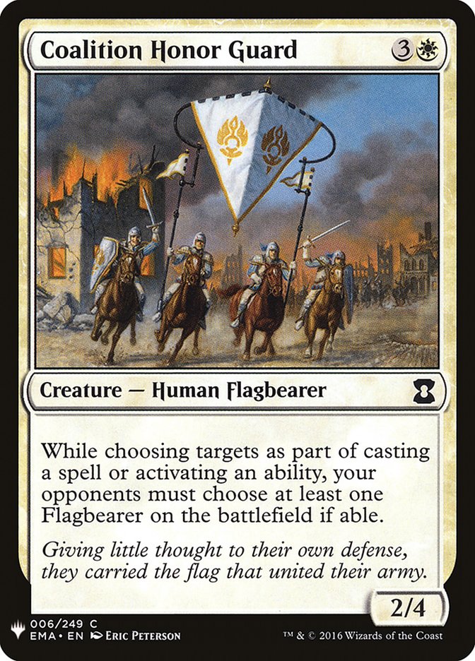 Coalition Honor Guard [Mystery Booster] Magic: The Gathering