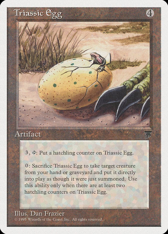 Triassic Egg [Chronicles] Magic: The Gathering