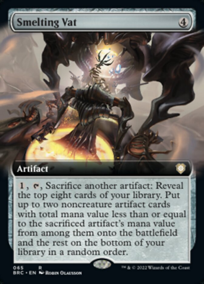Smelting Vat (Extended Art) [The Brothers' War Commander] Magic: The Gathering