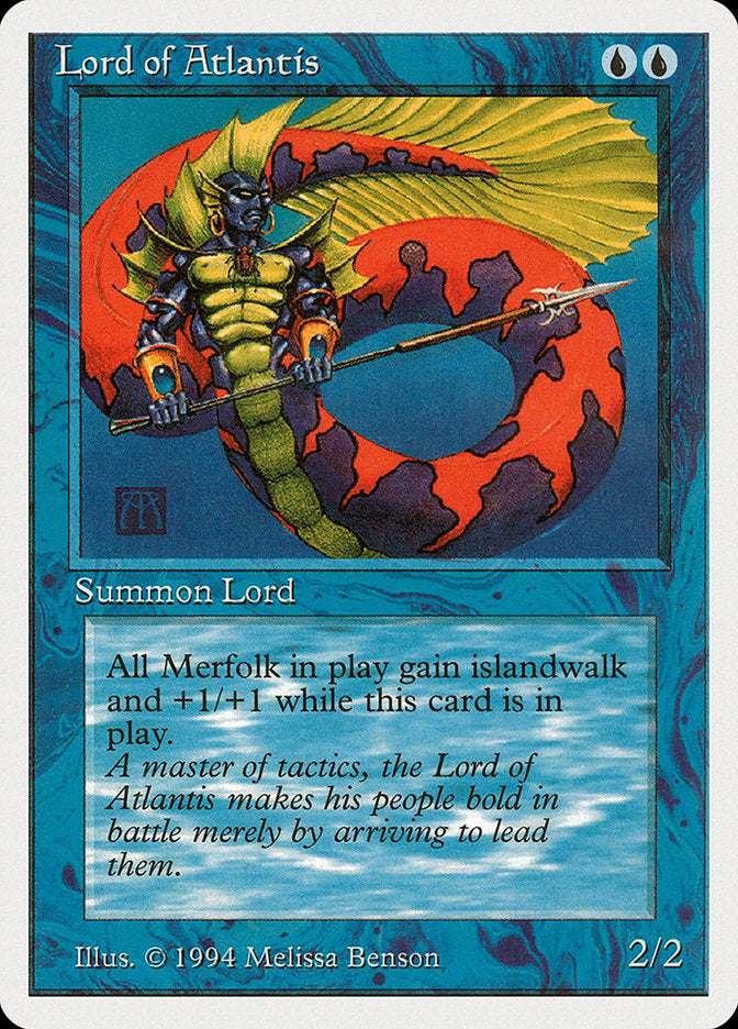 Lord of Atlantis [Summer Magic / Edgar] Magic: The Gathering
