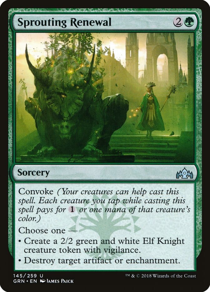 Sprouting Renewal [Guilds of Ravnica] Magic: The Gathering