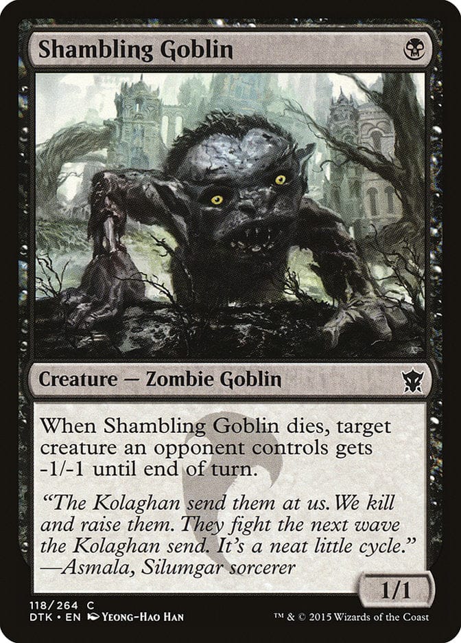 Shambling Goblin [Dragons of Tarkir] Magic: The Gathering