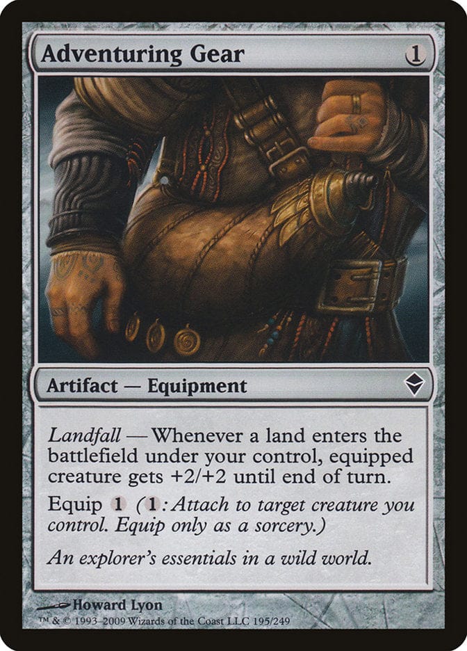 Adventuring Gear [Zendikar] Magic: The Gathering