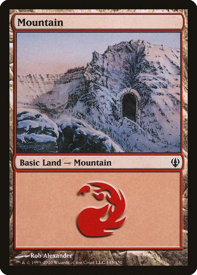 Mountain (145) [Archenemy] Magic: The Gathering