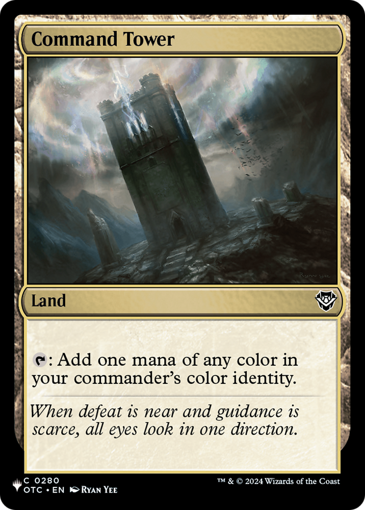 Command Tower (OTC) [The List] Magic: The Gathering