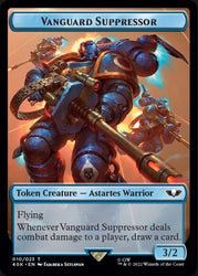 Soldier (004) // Vanguard Suppressor Double-Sided Token [Warhammer 40,000 Tokens] Magic: The Gathering