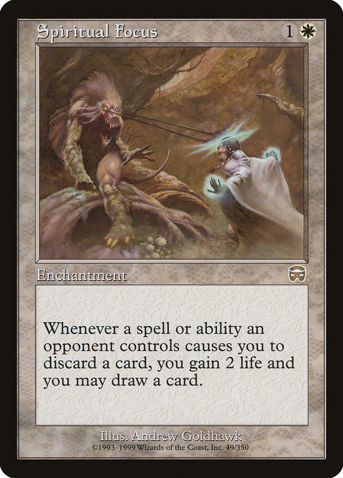 Spiritual Focus [Mercadian Masques] Magic: The Gathering
