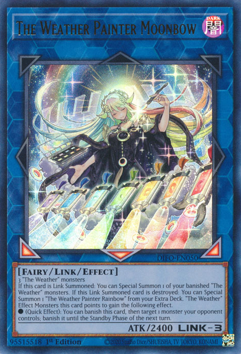 The Weather Painter Moonbow [DIFO-EN050] Ultra Rare - Yugioh Cards For Your TCG Needs!