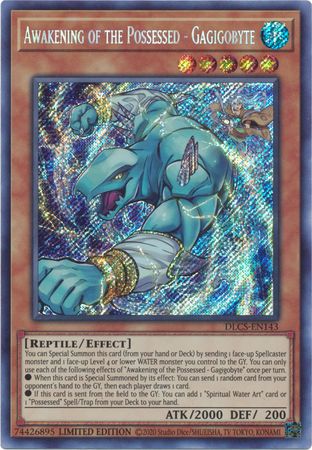 Awakening of the Possessed - Gagigobyte [DLCS-EN143] Secret Rare - Yugioh Cards For Your TCG Needs!