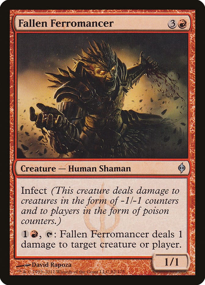 Fallen Ferromancer [New Phyrexia] Magic: The Gathering