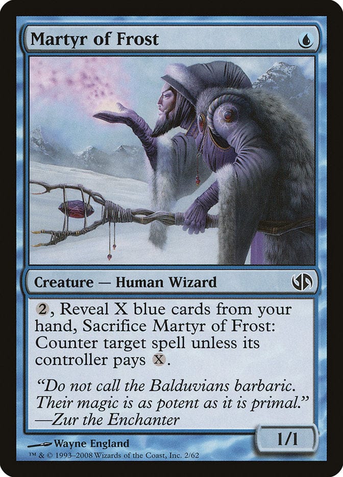 Martyr of Frost [Duel Decks: Jace vs. Chandra] Magic: The Gathering