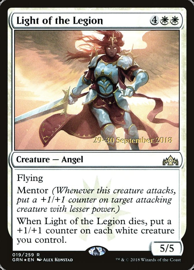 Light of the Legion [Guilds of Ravnica Prerelease Promos] Magic: The Gathering