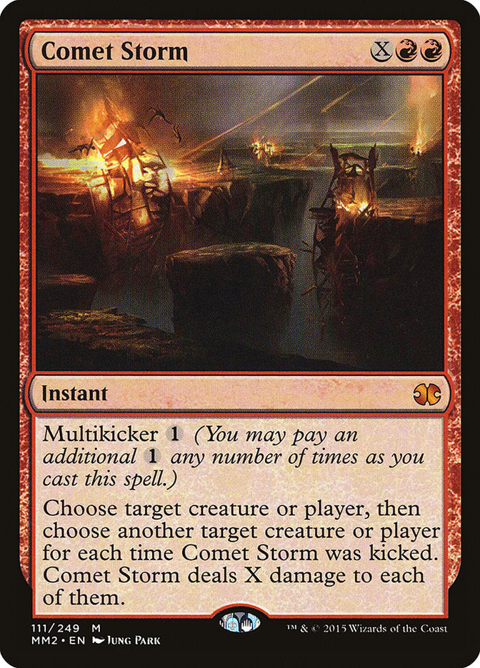 Comet Storm [Modern Masters 2015] Magic: The Gathering