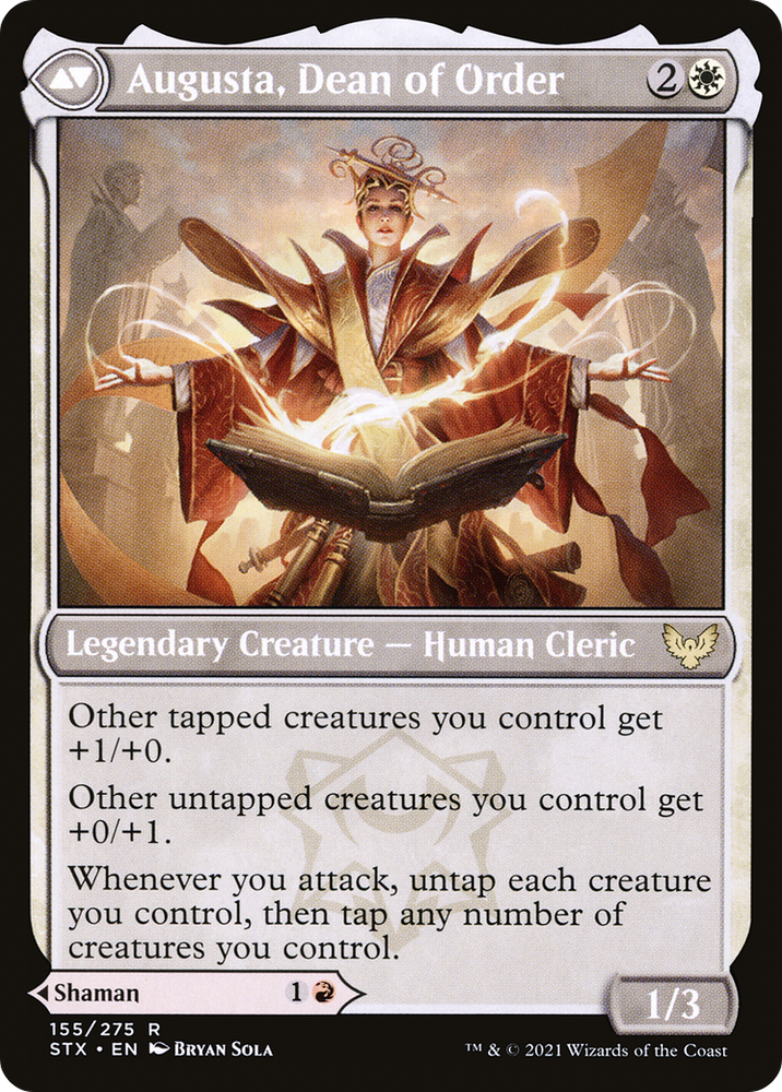 Plargg, Dean of Chaos // Augusta, Dean of Order [Secret Lair: From Cute to Brute] Magic: The Gathering