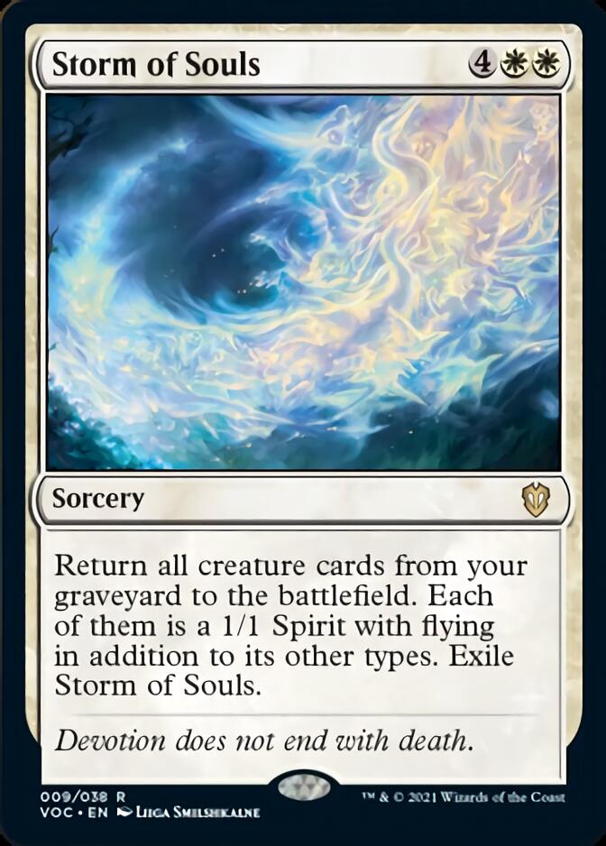 Storm of Souls [Innistrad: Crimson Vow Commander] Magic: The Gathering