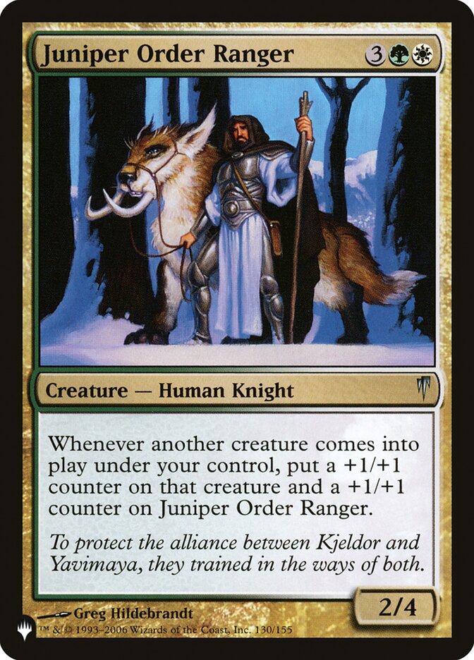 Juniper Order Ranger [The List] Magic: The Gathering
