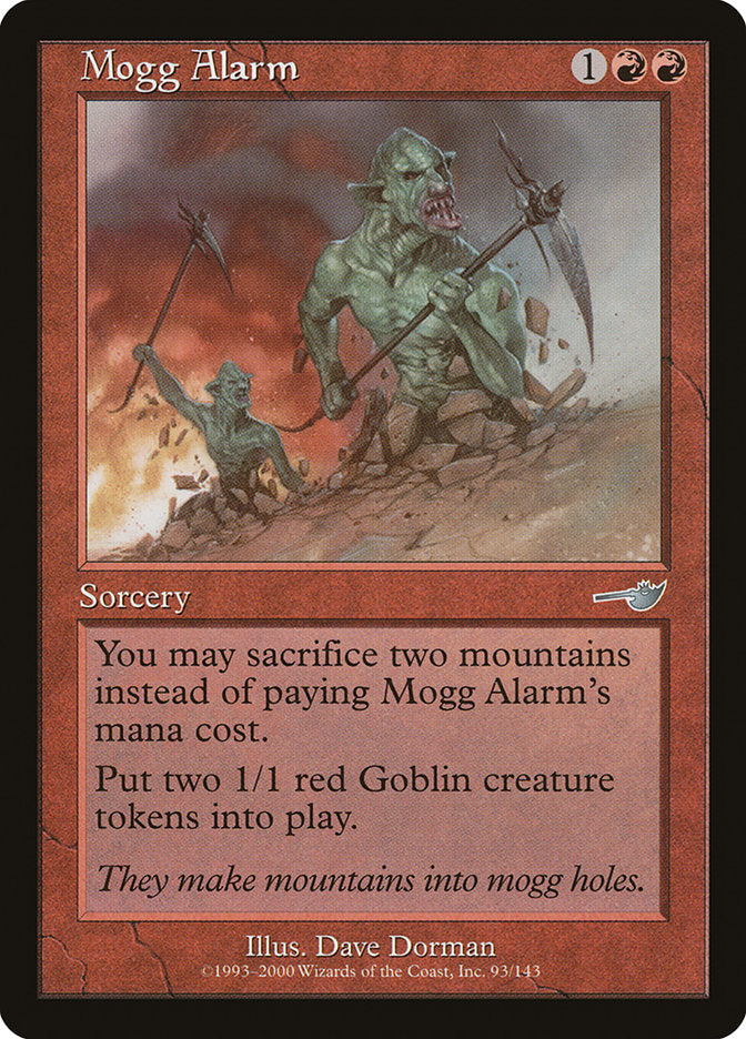Mogg Alarm [Nemesis] Magic: The Gathering