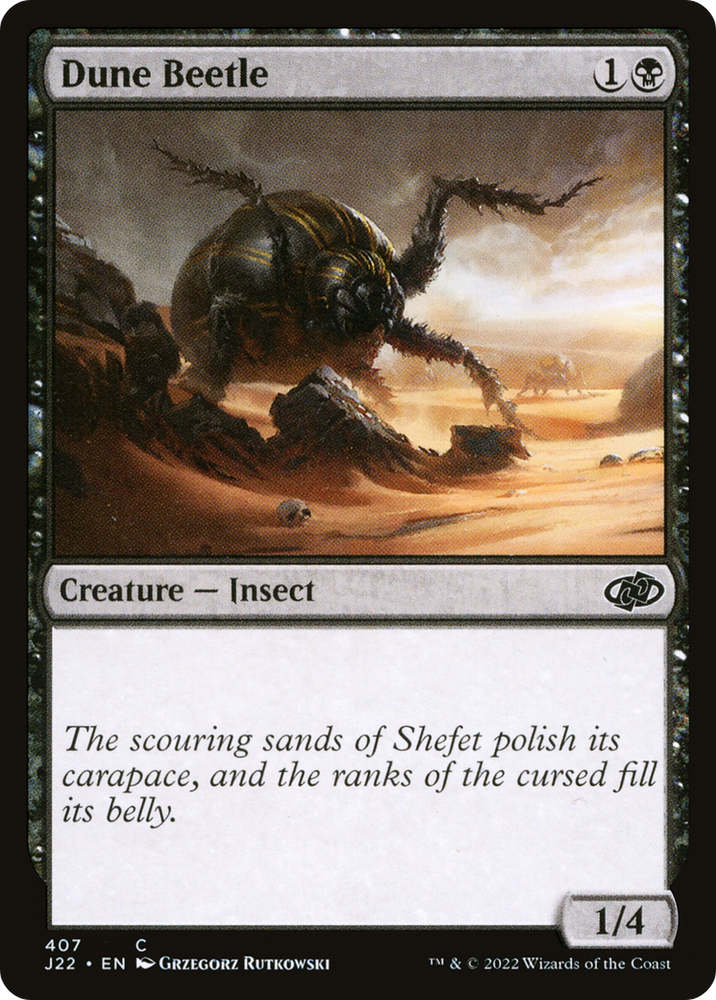 Dune Beetle [Jumpstart 2022] Magic: The Gathering